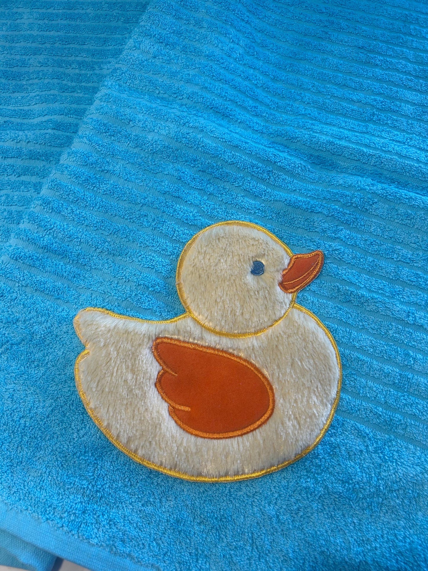 Duckling Baby Bath Towel: Large, Absorbent, Low Lint (30 x 54 in)