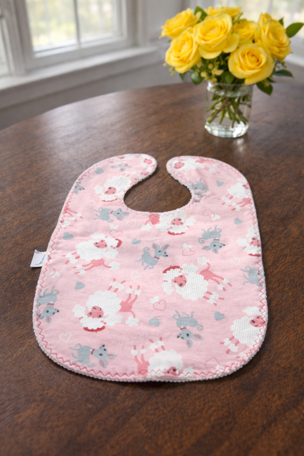 Contoured Baby Burp Cloth
