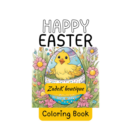 Easter Coloring Book for Kids: 20 Printable Pages (PDF Download)