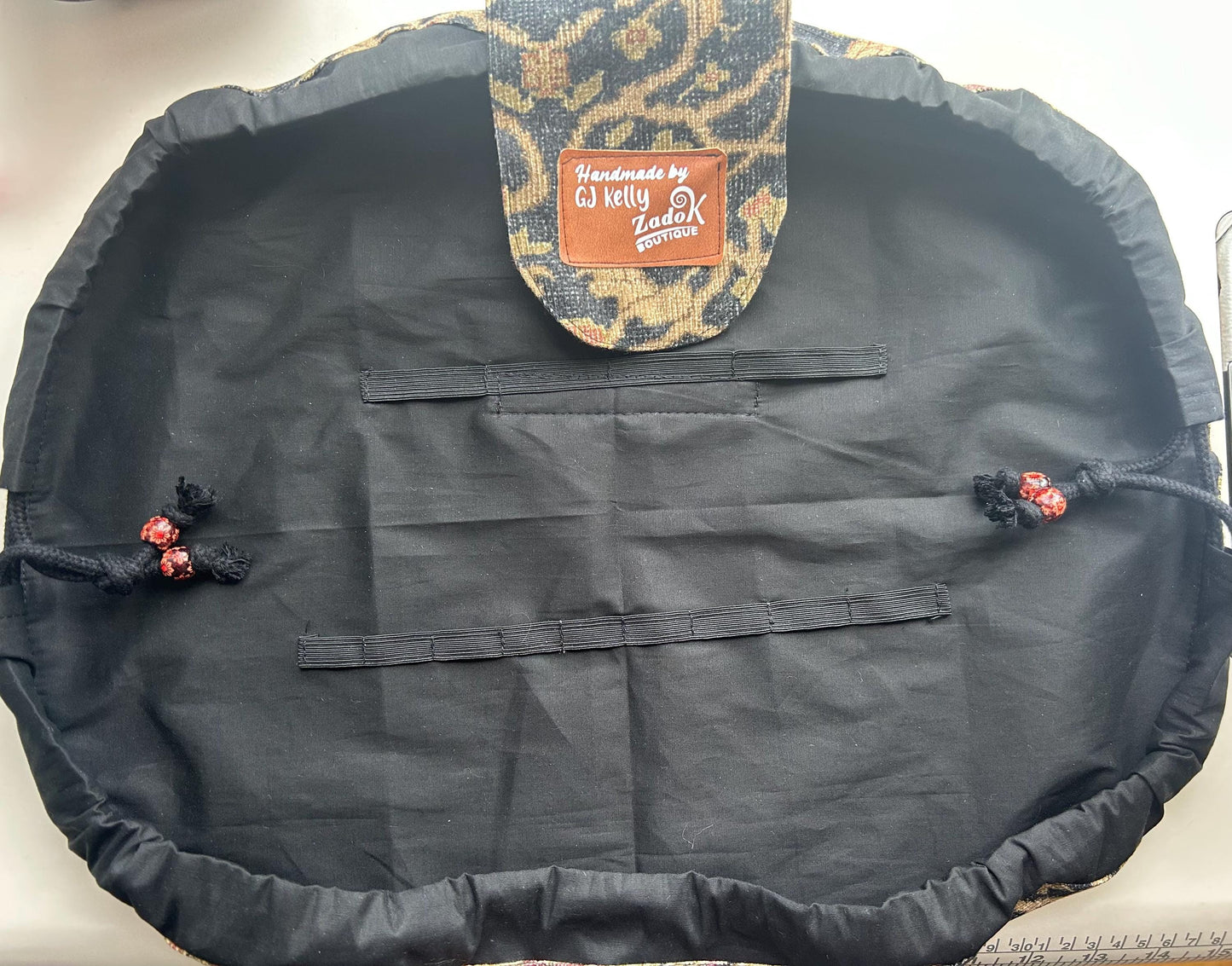 Handmade Ralph Lauren Makeup Bag: Drawstring Cosmetic Organizer