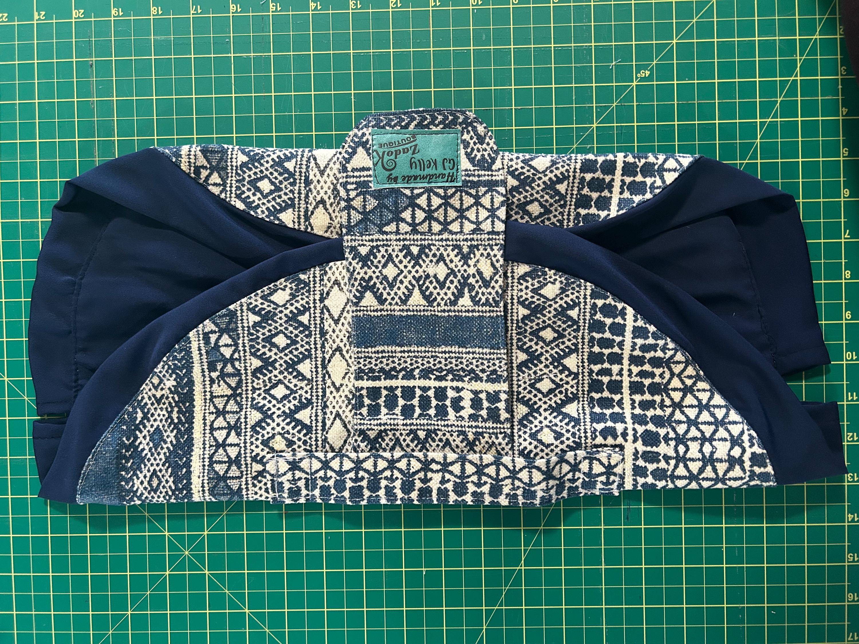 Handmade HAKAN design Makeup Bag: Drawstring Cosmetic Organizer