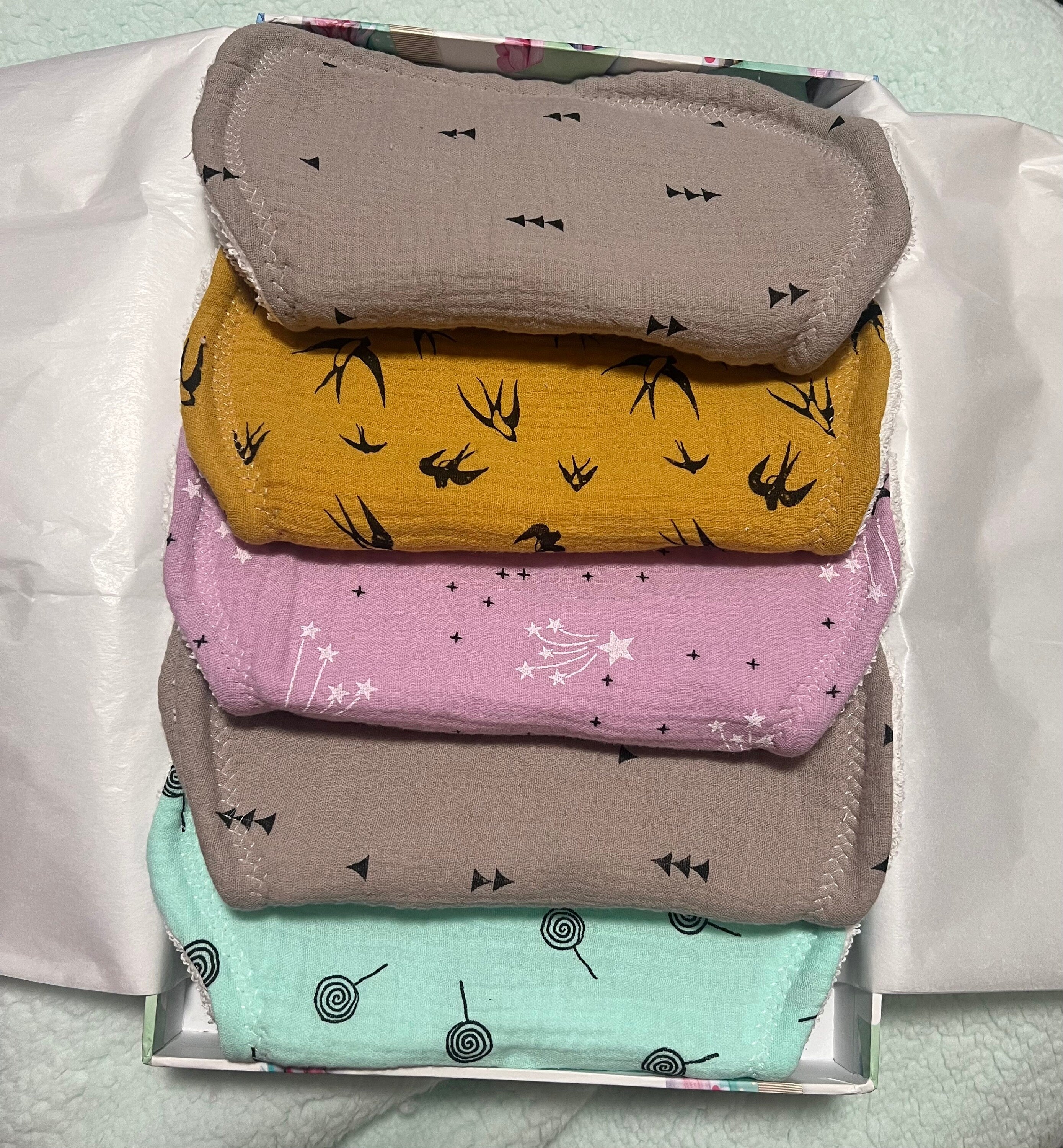 Burp Cloth - Organic Double Gauze