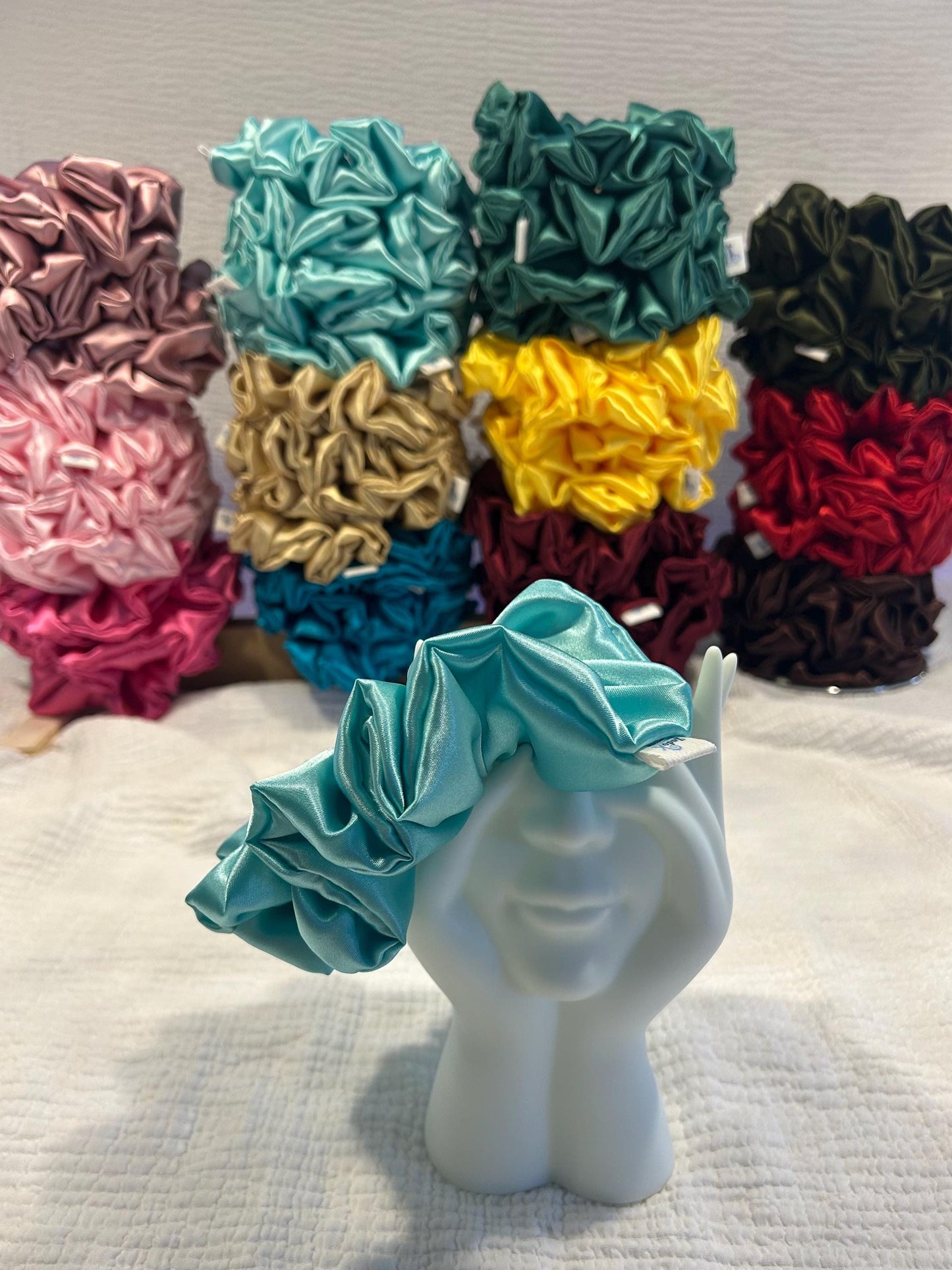 Scrunchie Satin XXL - Soft Hair Tie - Handmade in Canada