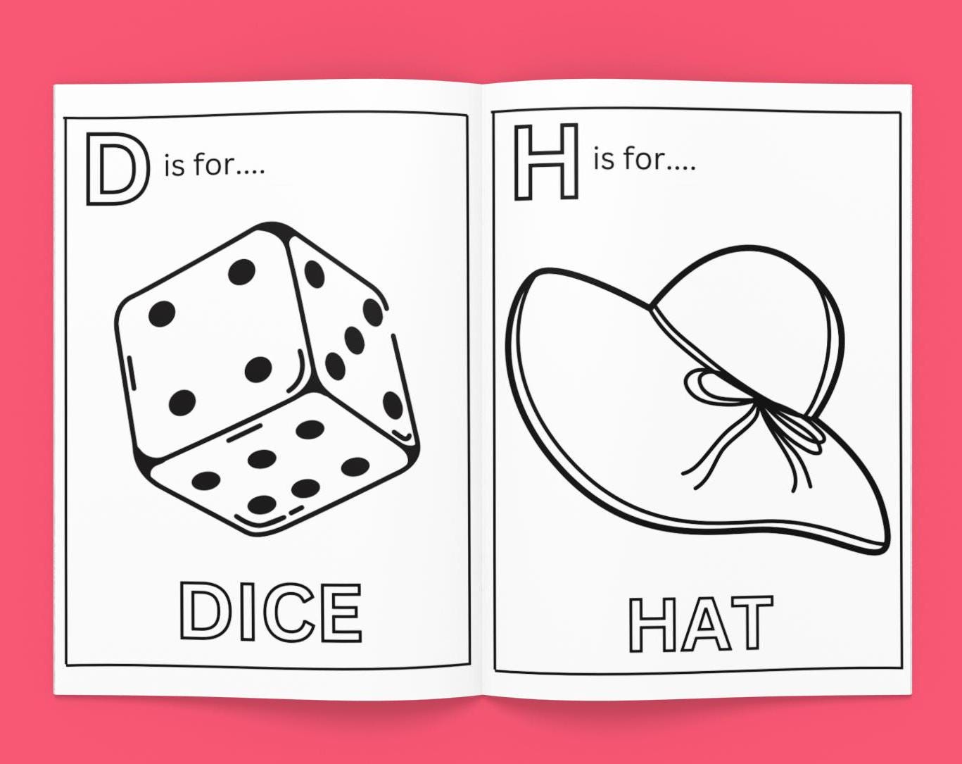 Alphabet Coloring Pages A-Z: Early Education (PDF Download)