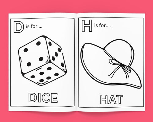 Alphabet Coloring Pages A-Z: Early Education (PDF Download)