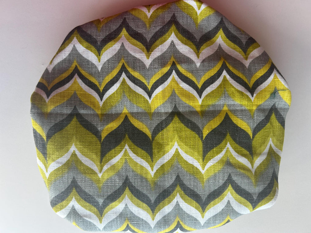 Handmade Drawstring Makeup Bag: Open-Flat Cosmetic Organizer, Jonathan Adler Design