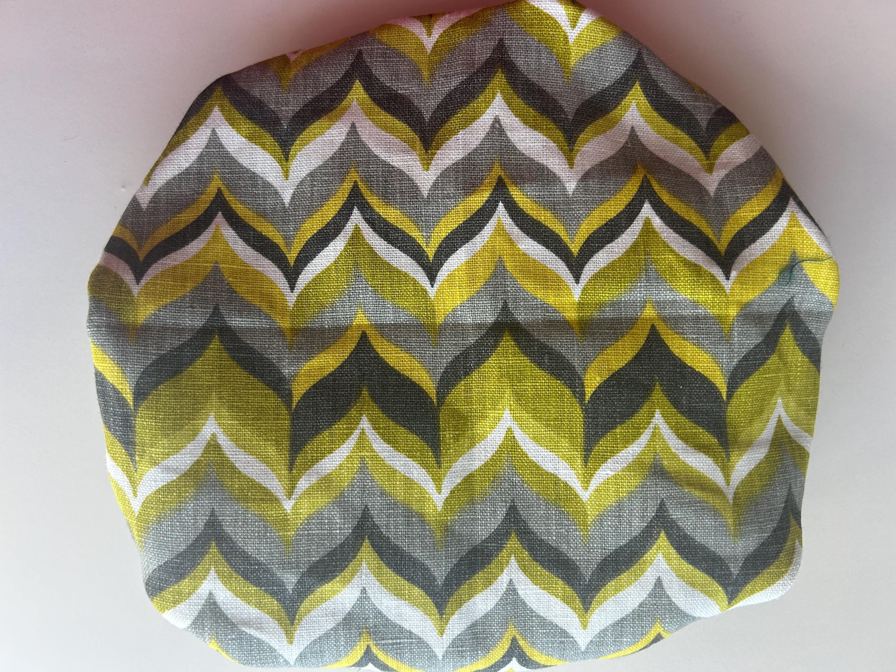 Handmade Drawstring Makeup Bag: Open-Flat Cosmetic Organizer, Jonathan Adler Design