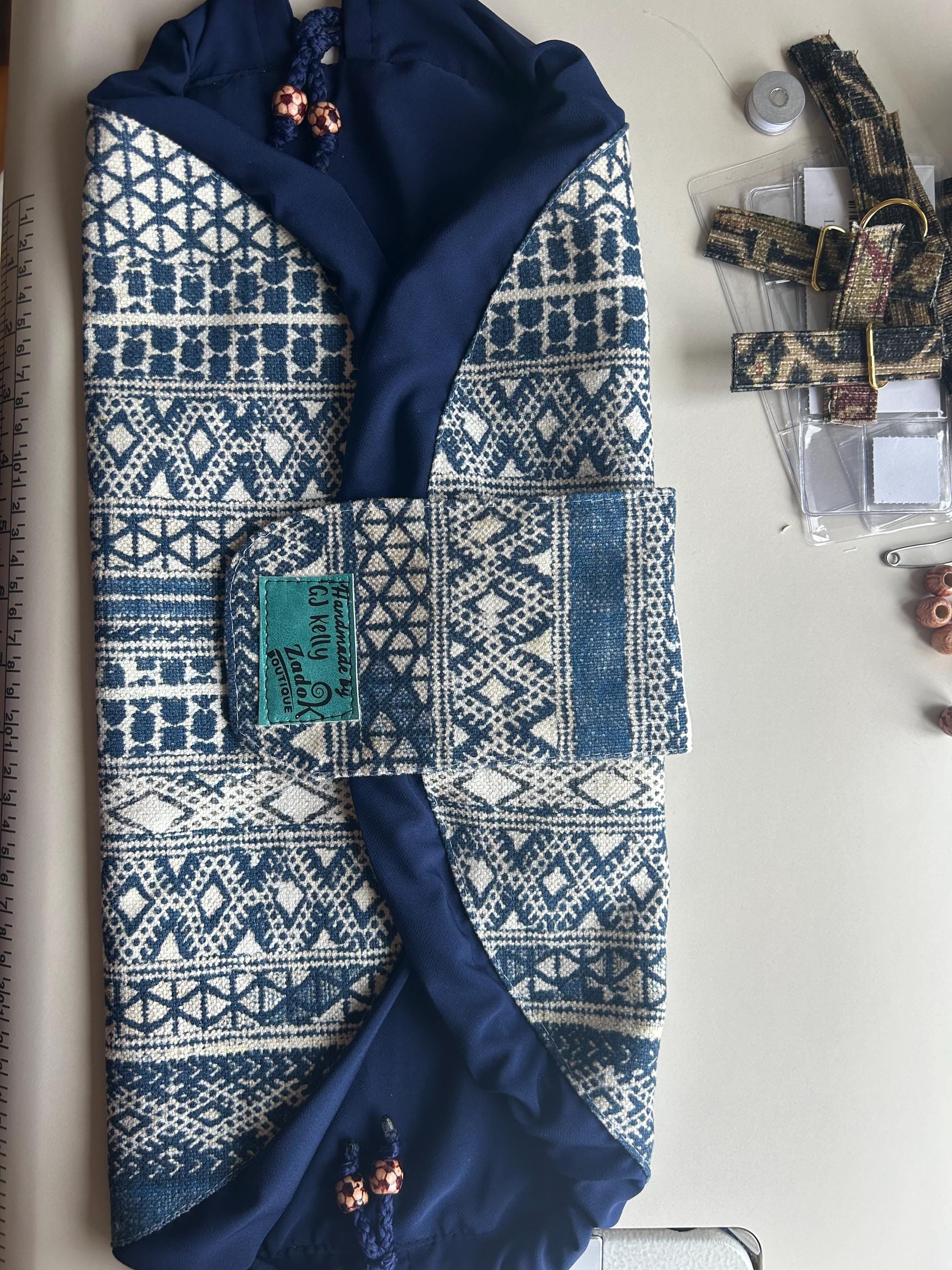 Handmade HAKAN design Makeup Bag: Drawstring Cosmetic Organizer