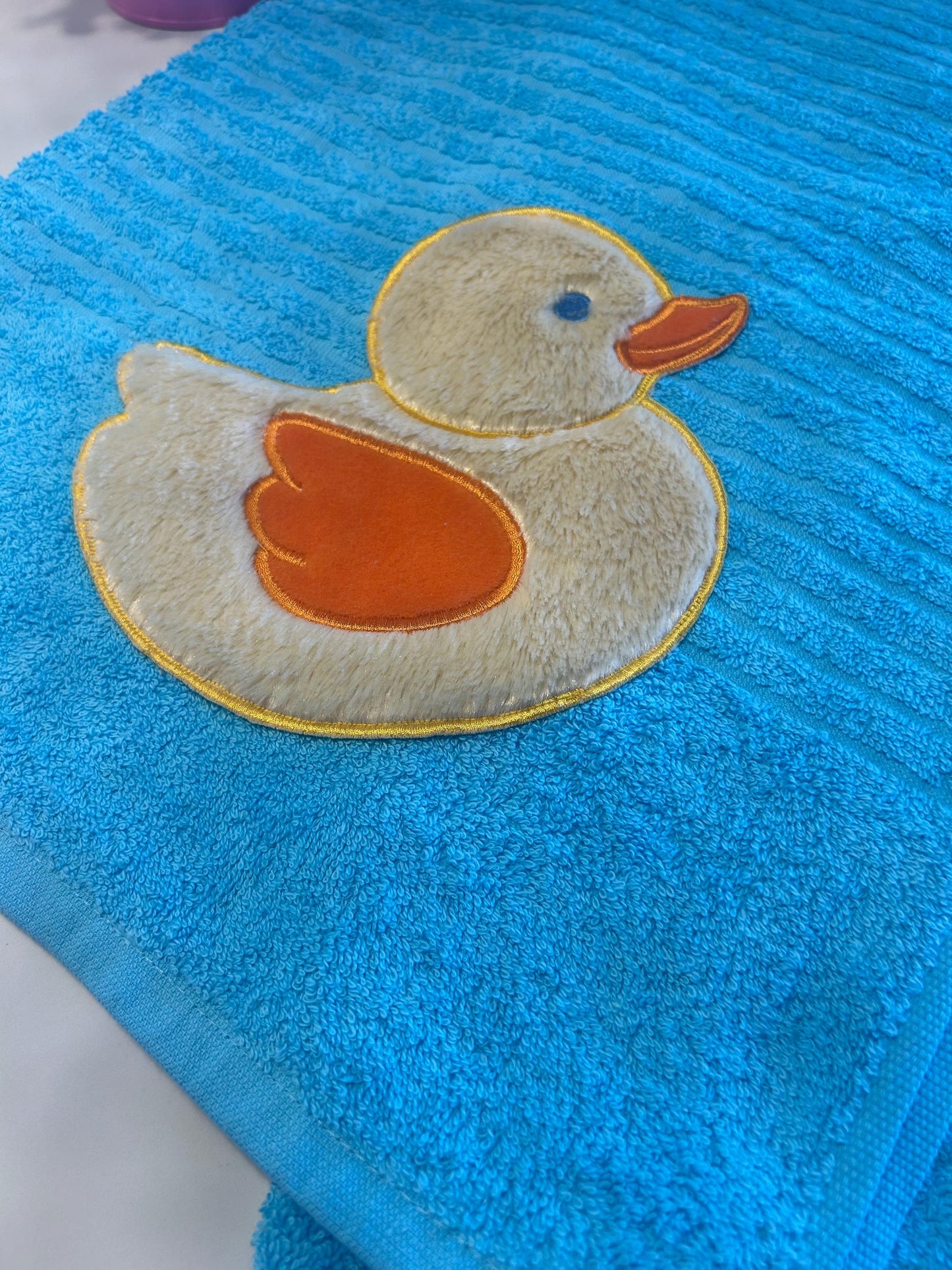 Duckling Baby Bath Towel: Large, Absorbent, Low Lint (30 x 54 in)