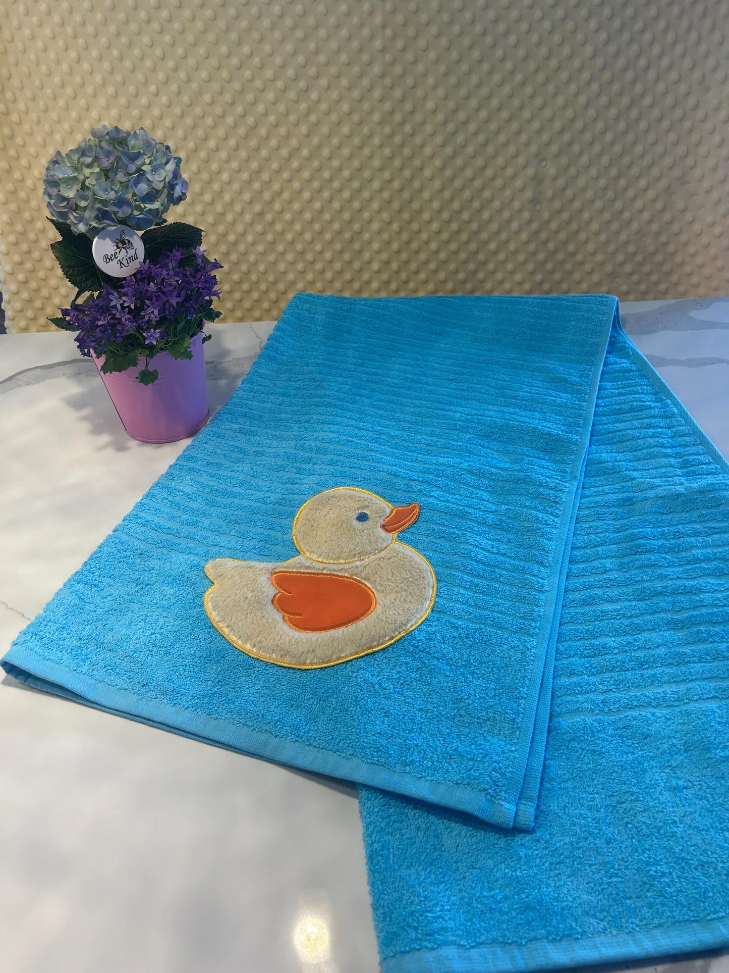Duckling Baby Bath Towel: Large, Absorbent, Low Lint (30 x 54 in)