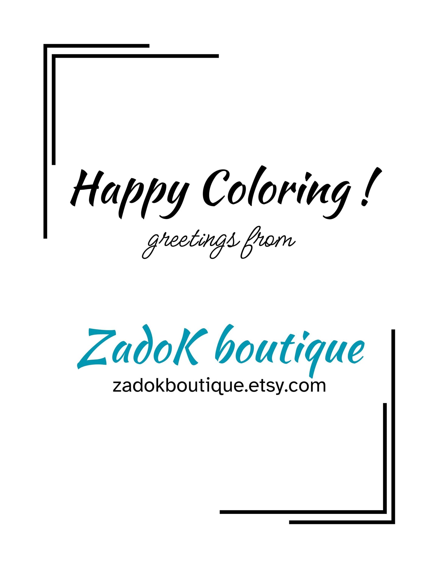 Easter Coloring Book for Kids: 20 Printable Pages (PDF Download)