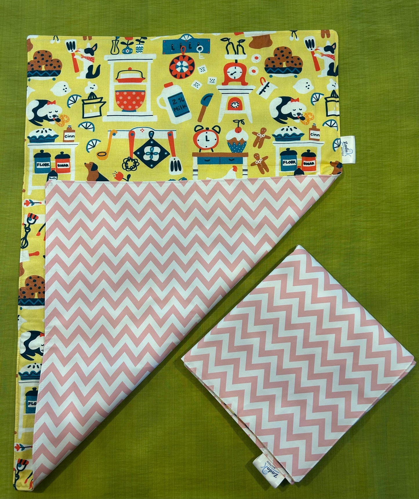 Waterproof Baby Changing Mat: Soft Cotton Flannelette, Travel-Friendly