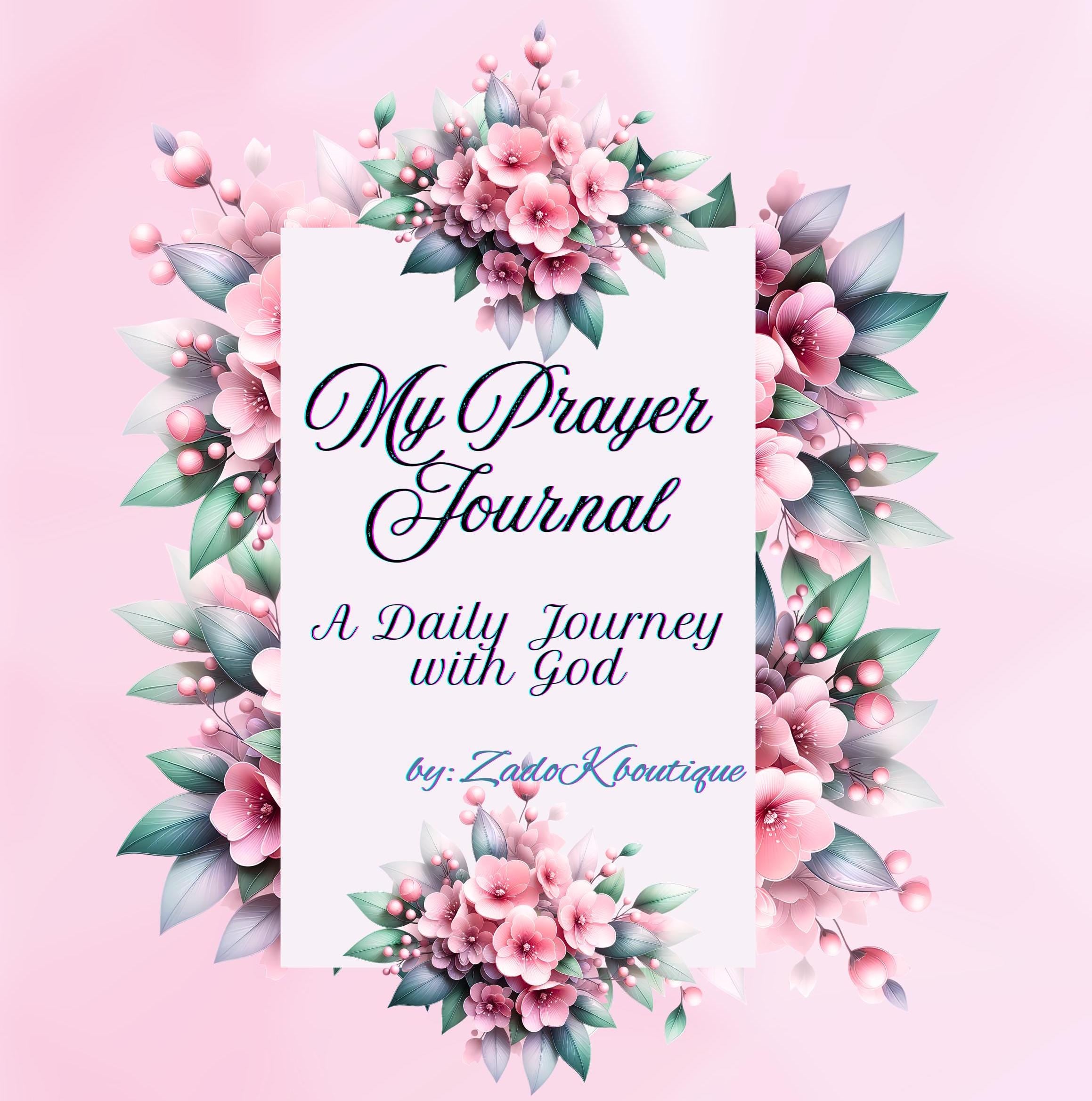 Floral Prayer Journal: Gratitude & Bible Study Notes (Digital Download)