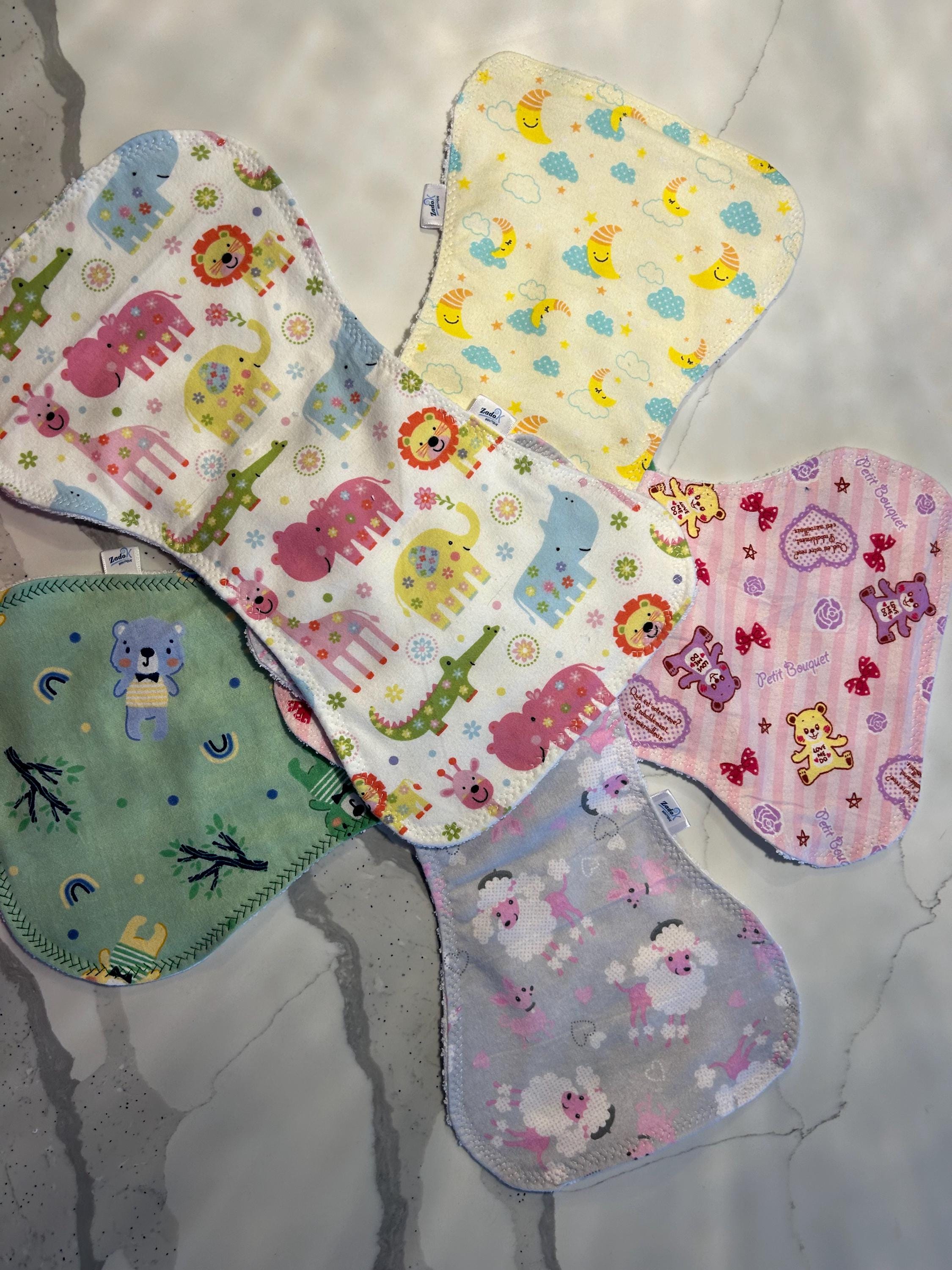 Contoured Baby Burp Cloth