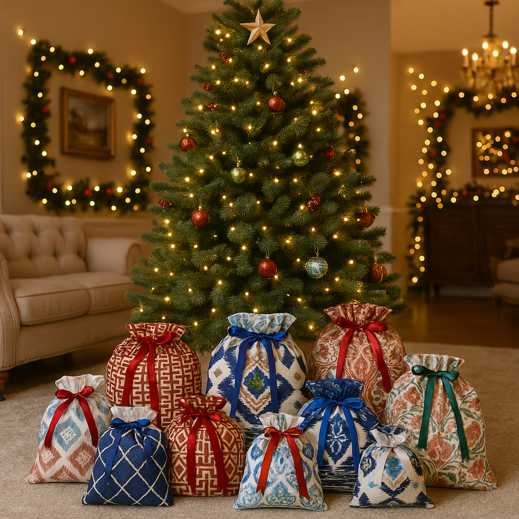 Fabric Gift bags - One of a Kind