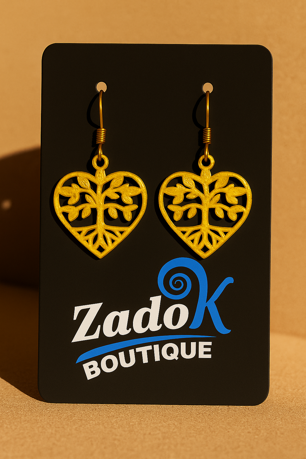 Earrings: Heart of Life