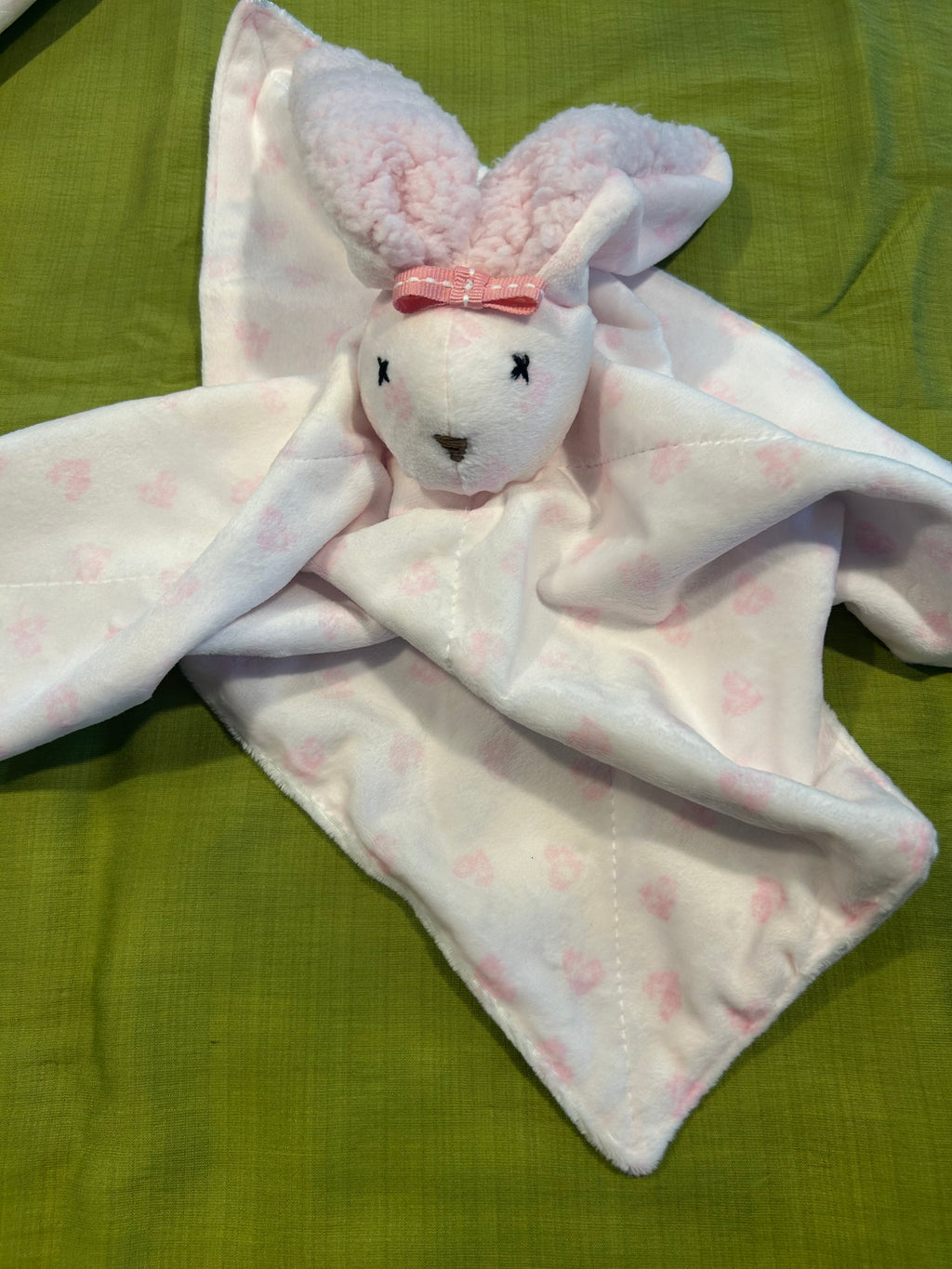 Bunny Lovey Comforter