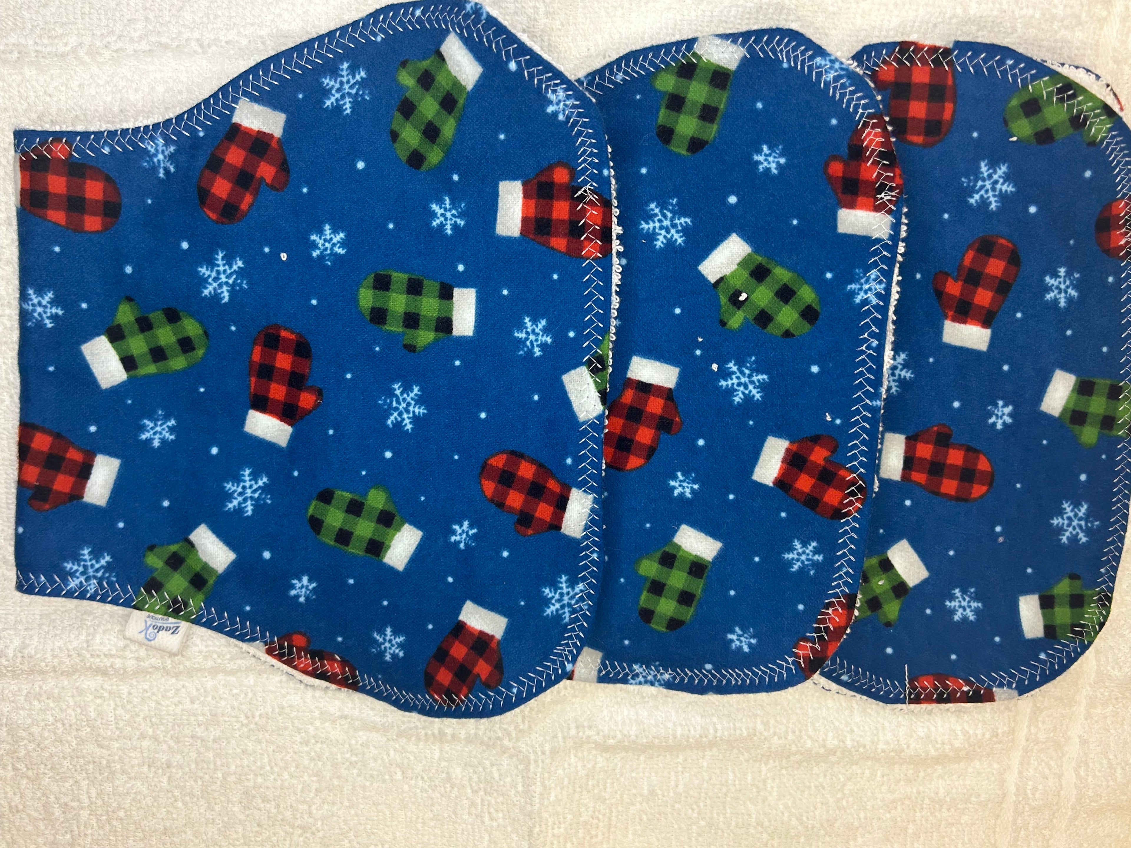 Contoured Baby Burp Cloth