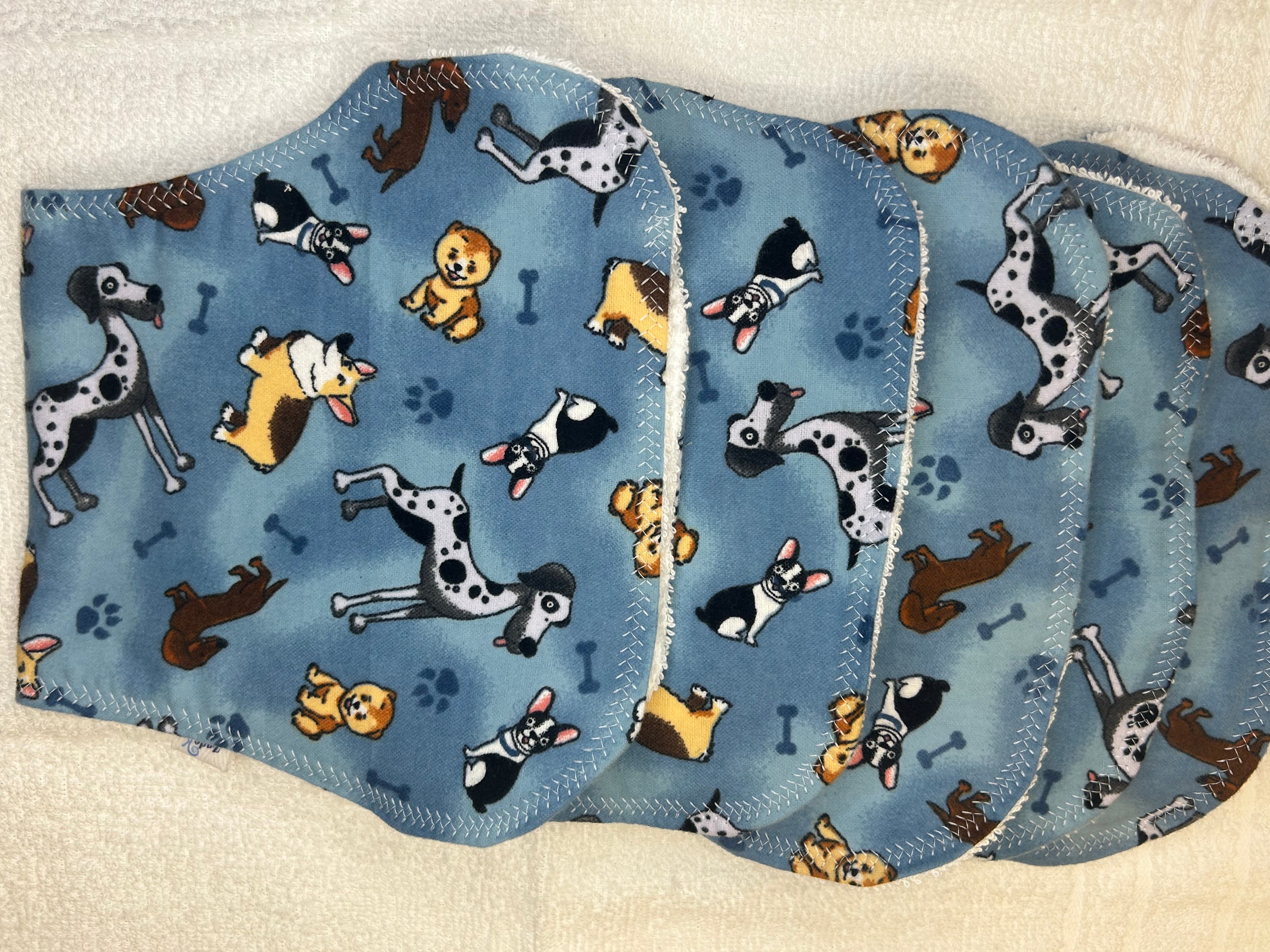 Contoured Baby Burp Cloth
