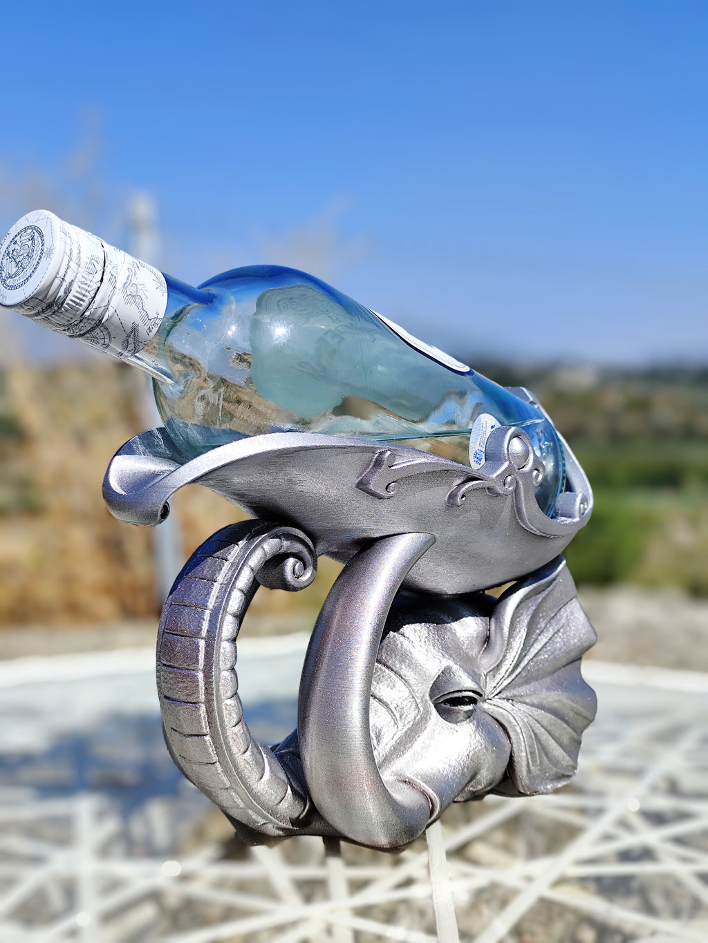 Majestic Elephant Bottle Holder