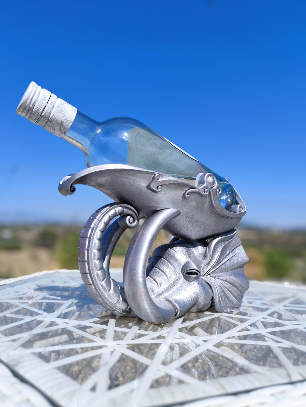 Majestic Elephant Bottle Holder