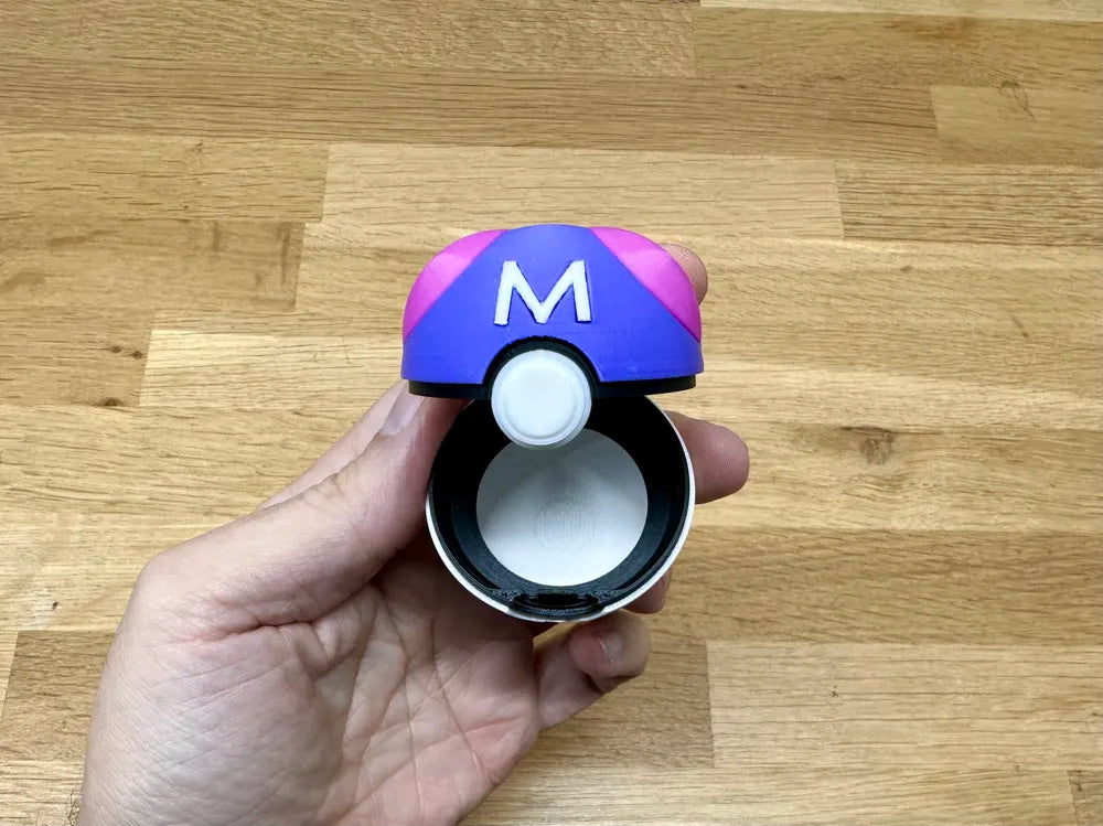 Mini Pokeball Functional: Masterball