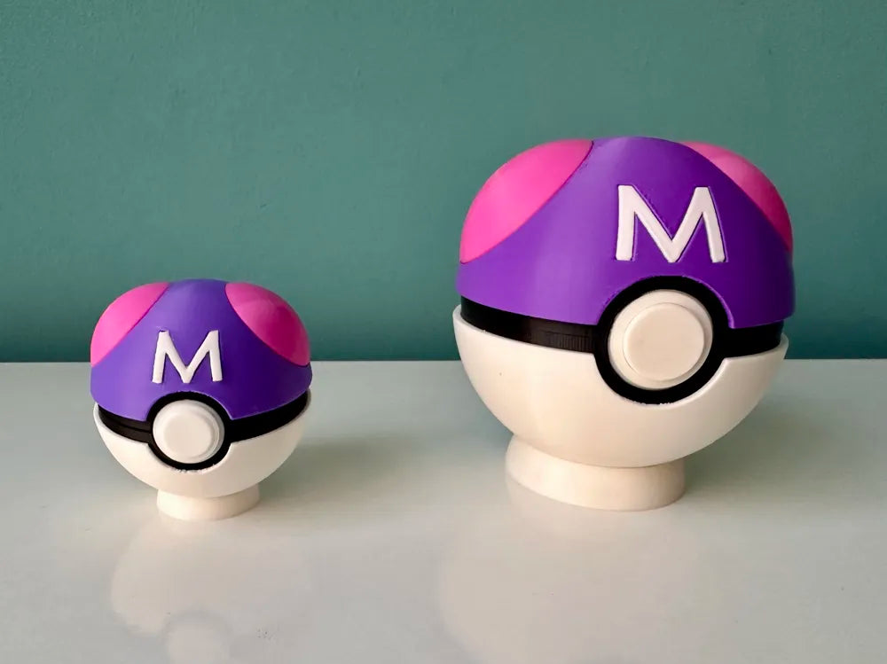 Mini Pokeball Functional: Masterball