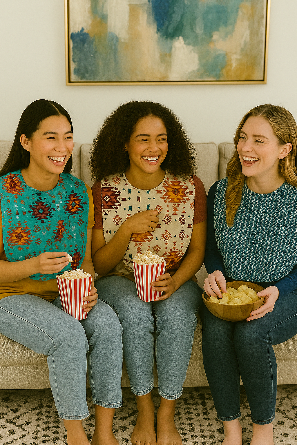 Adult Bib: Flannel & Terry Towel - Clothing Protector | Bib Protective Aprons