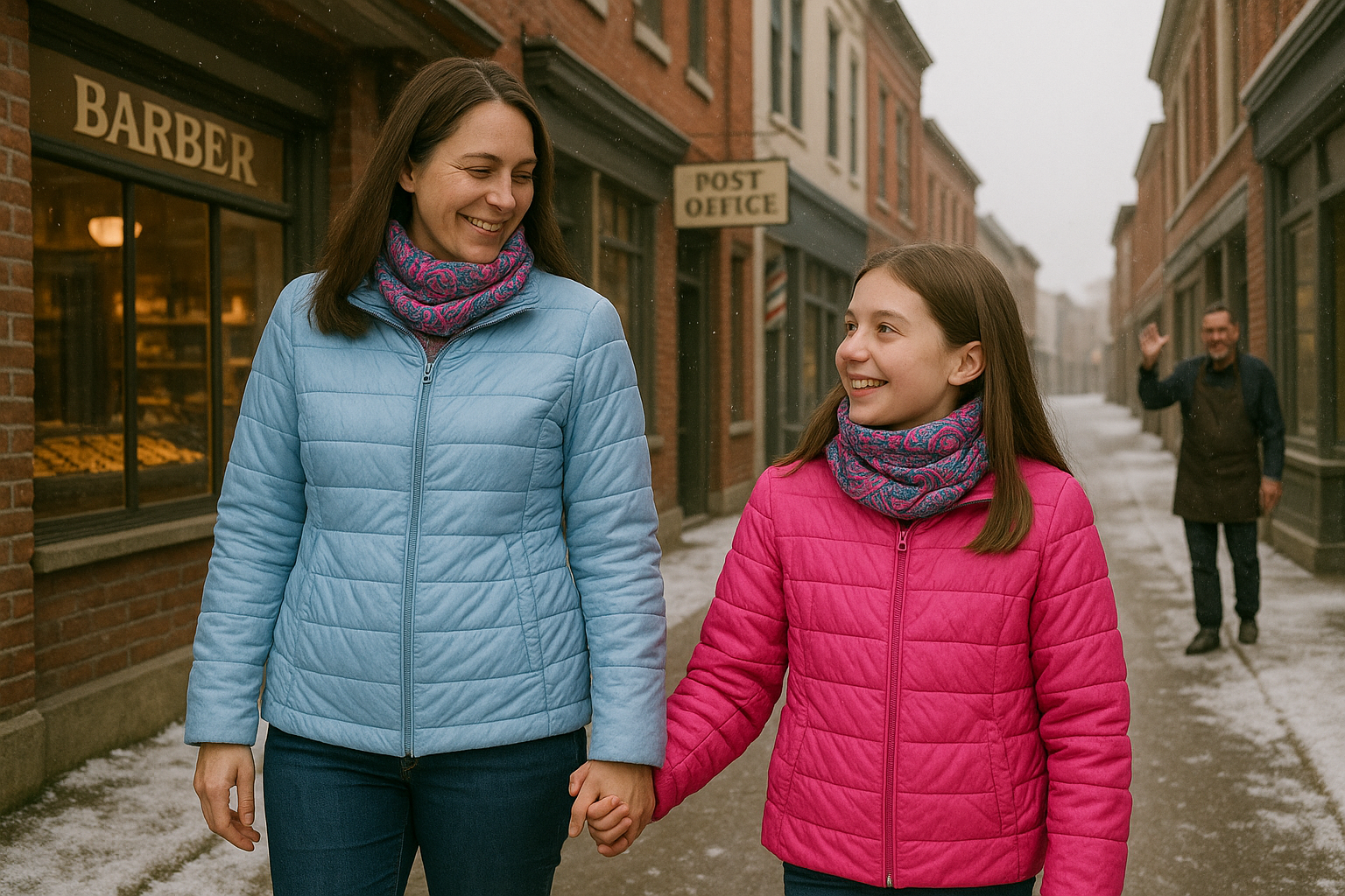 Neck Warmer | Gaiter - Paisley Pink Blue