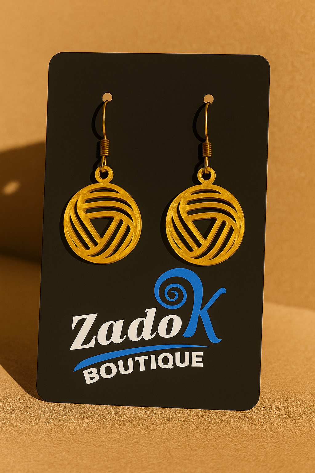 Earrings: Solar Weave