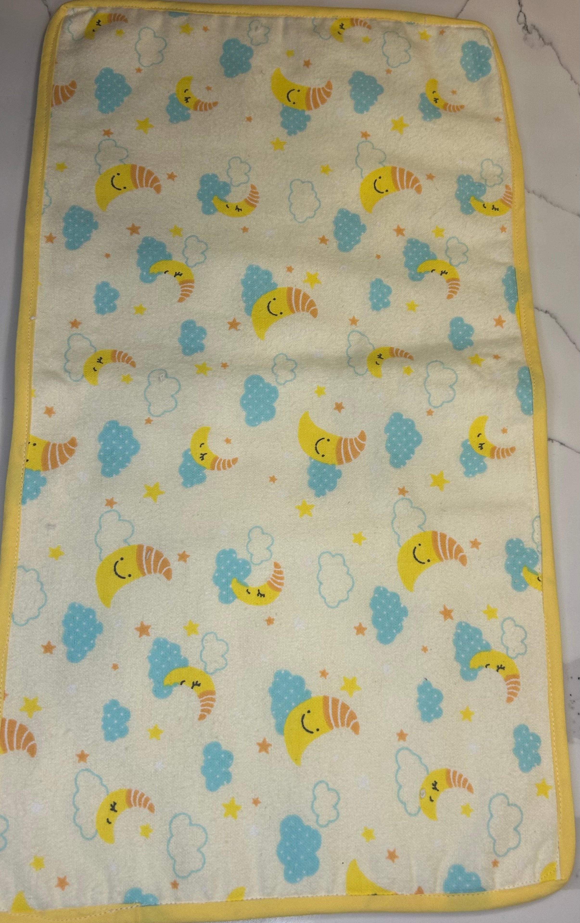 Baby Burp Cloth - Rectangular with Bias