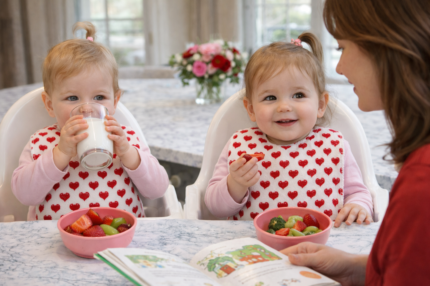 Valentines Baby Bib (0-3 Years)