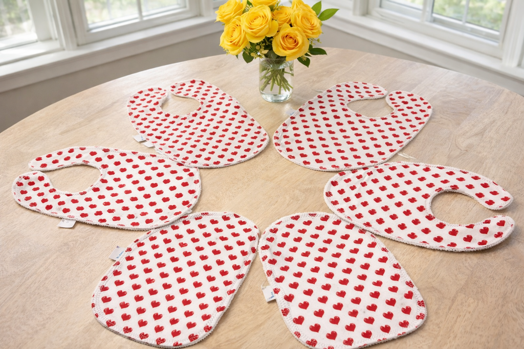 Valentines Baby Bib (0-3 Years)