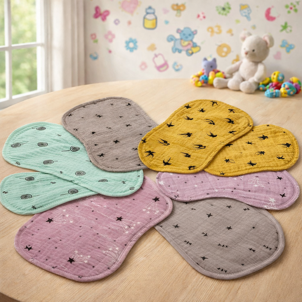 Burp Cloth - Organic Double Gauze