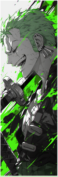 Bookmark: Zoro One Piece
