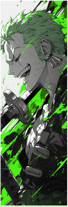 Bookmark: Zoro One Piece