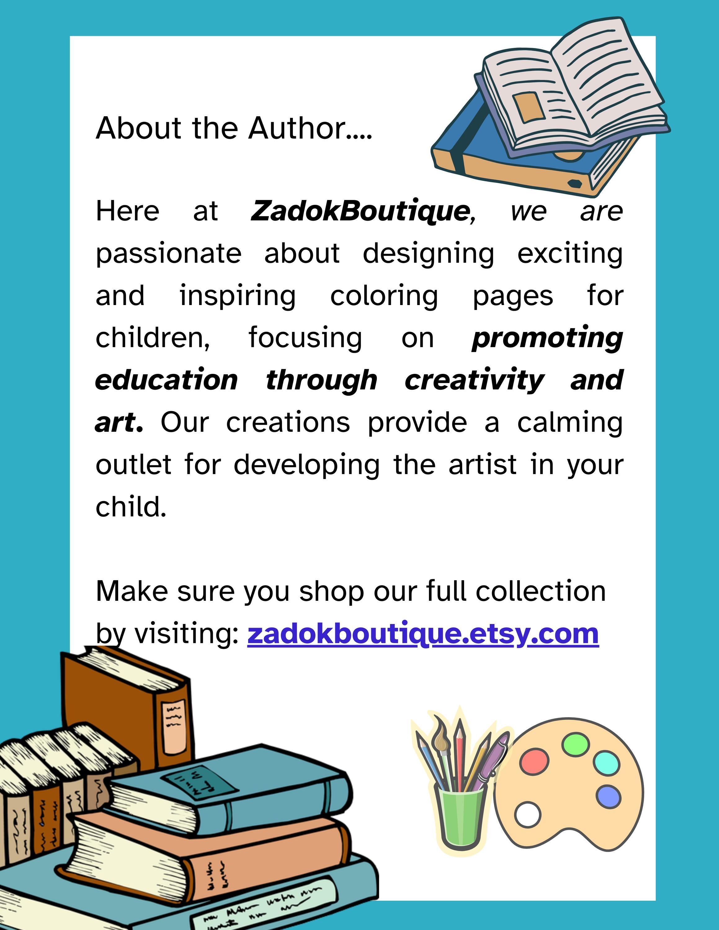 Easter Coloring Book for Kids: 20 Printable Pages (PDF Download)