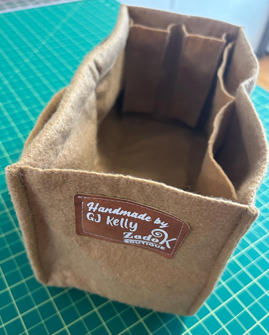 Felt Handbag Organizer Insert: Multi-Pocket Tote Liner - Easy Transfer