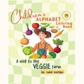 Vegetable Alphabet Coloring Pages for Kids: Homeschool Education (PDF Download)