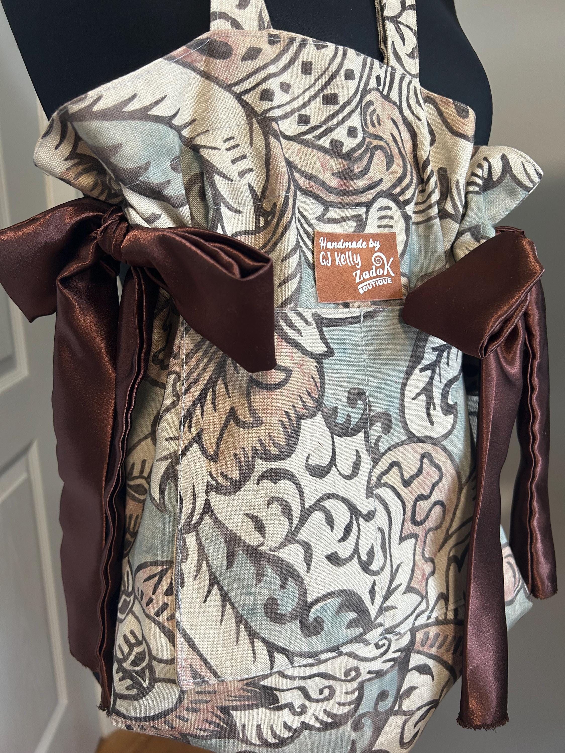 Drawstring Tote with Bows