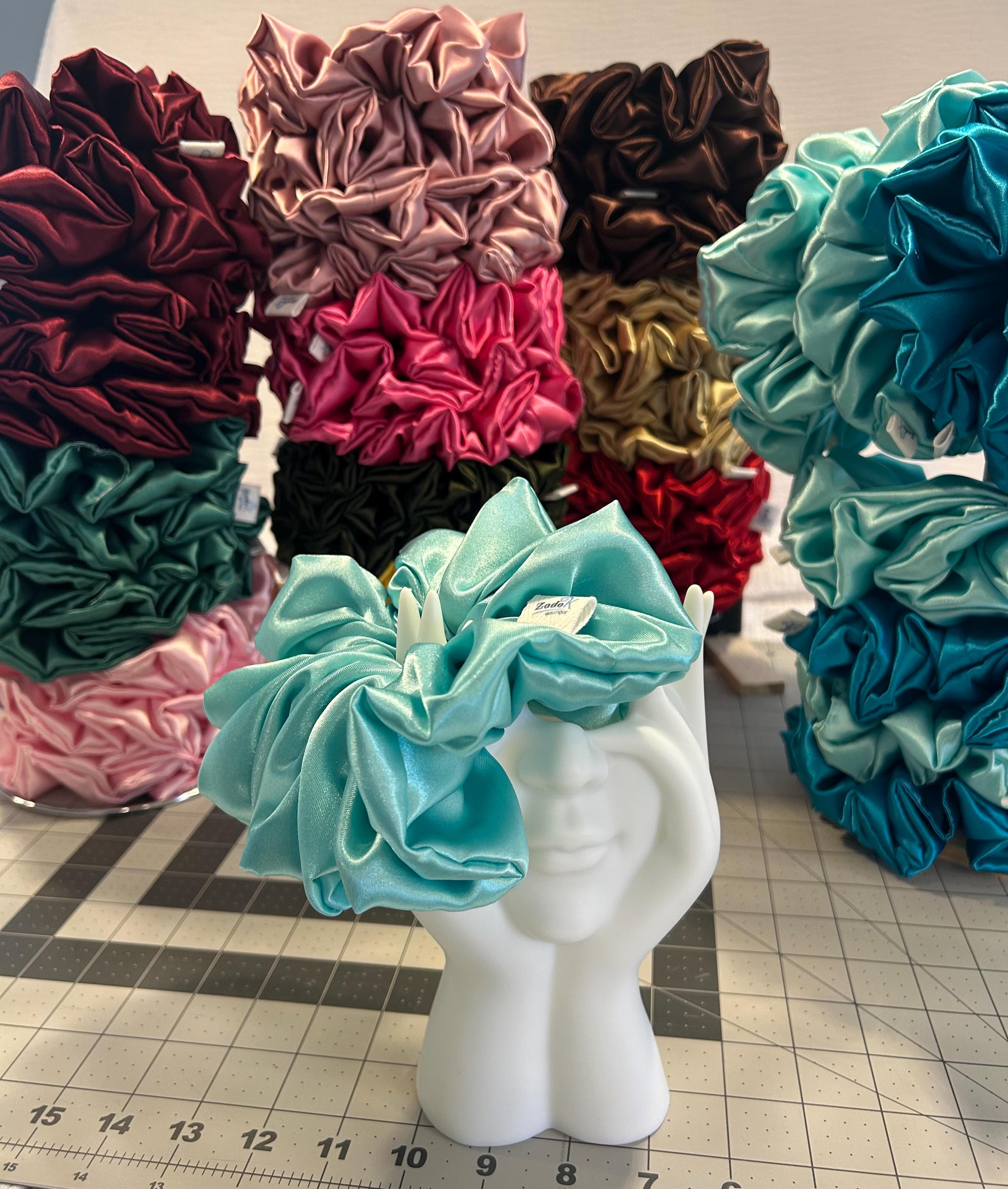 Scrunchie Satin XXL - Soft Hair Tie - Handmade in Canada